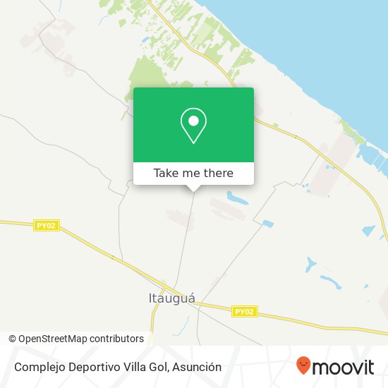 Complejo Deportivo Villa Gol map