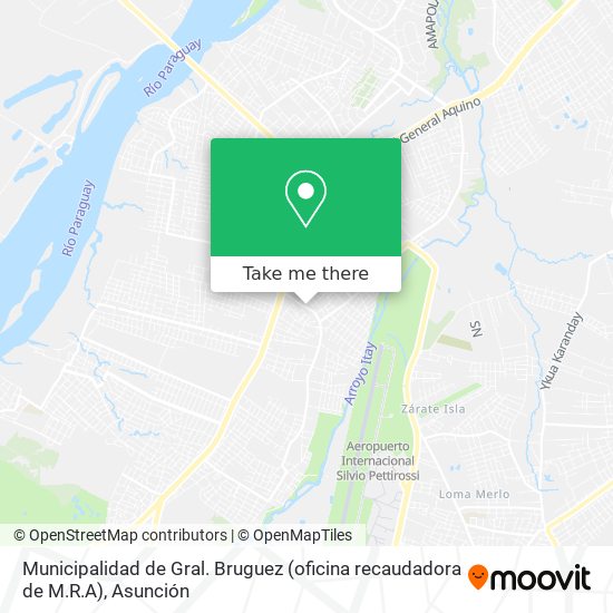 Municipalidad de Gral. Bruguez (oficina recaudadora de M.R.A) map