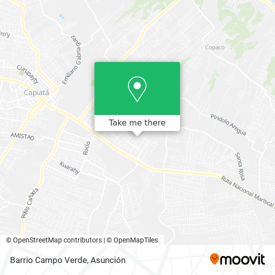 Barrio Campo Verde map