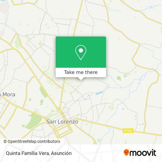 Quinta Familia Vera map