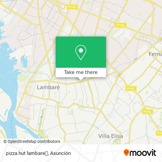 pizza hut lambare🍕 map