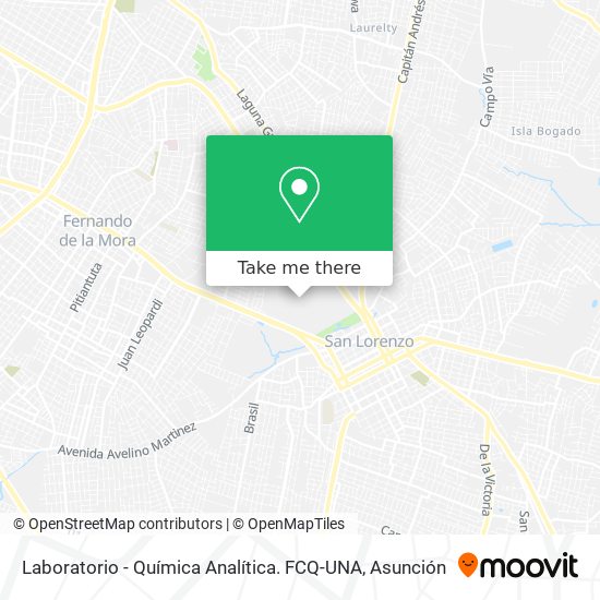 Laboratorio - Química Analítica. FCQ-UNA map