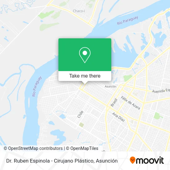 Dr. Ruben Espinola - Cirujano Plástico map