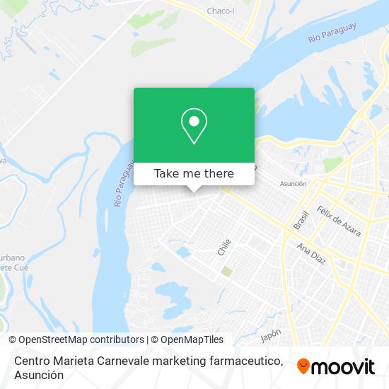 Centro Marieta Carnevale marketing farmaceutico map