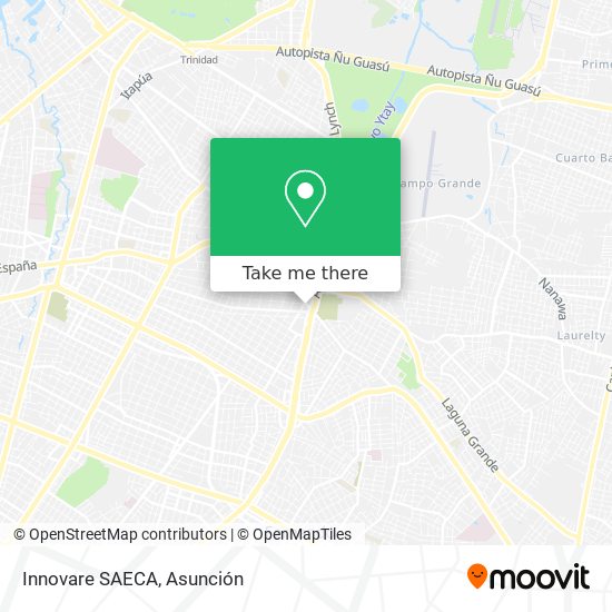 Innovare SAECA map