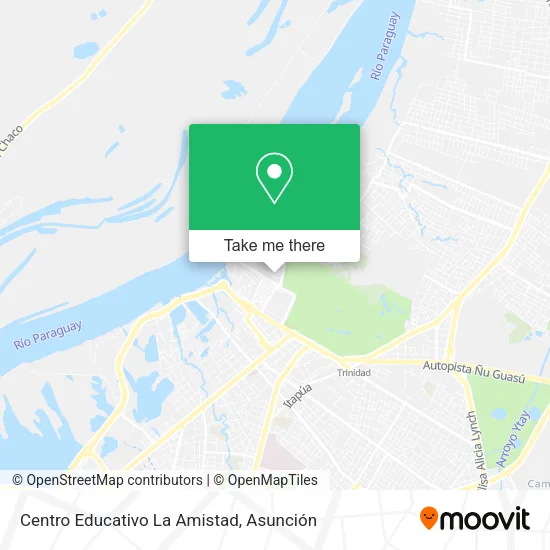 Centro Educativo La Amistad map