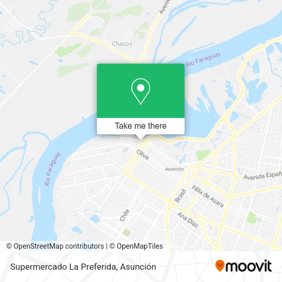 Supermercado La Preferida map