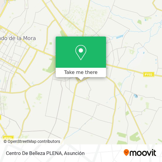 Centro De Belleza PLENA map