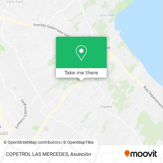 Mapa de COPETROL LAS MERCEDES