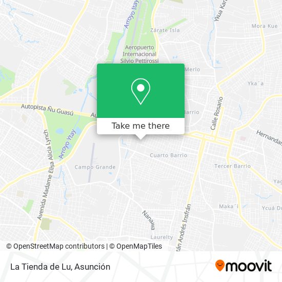 La Tienda de Lu map