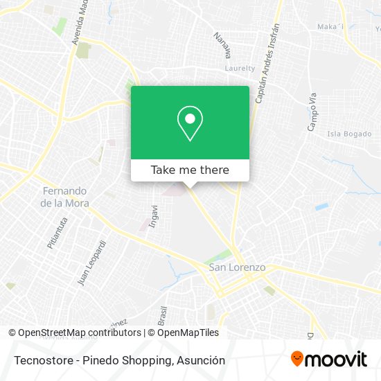 Tecnostore - Pinedo Shopping map