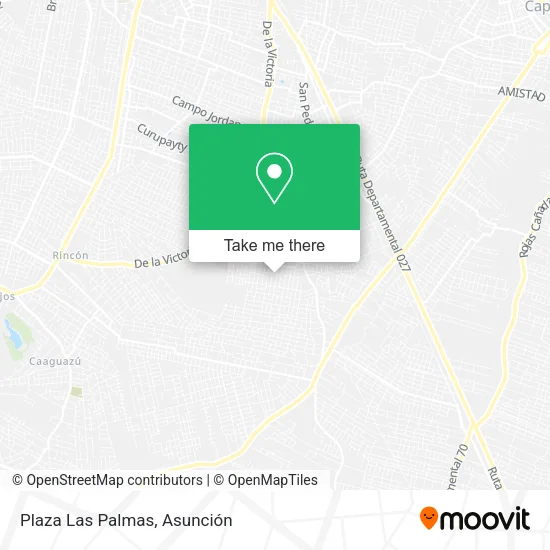 Plaza Las Palmas map