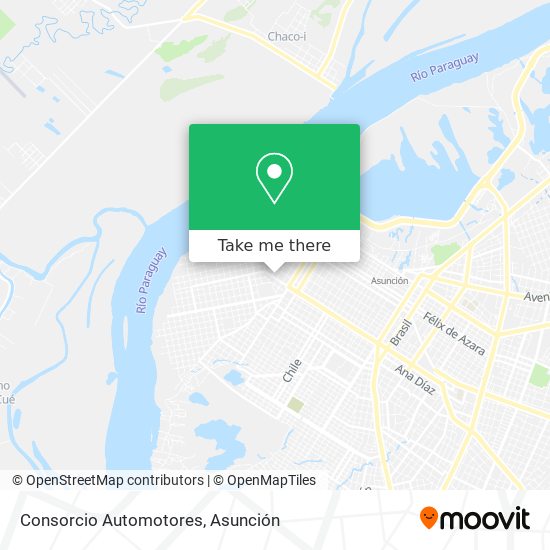 Consorcio Automotores map