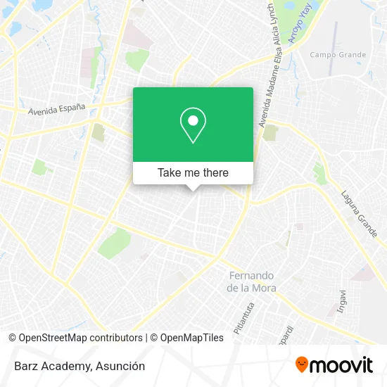 Barz Academy map