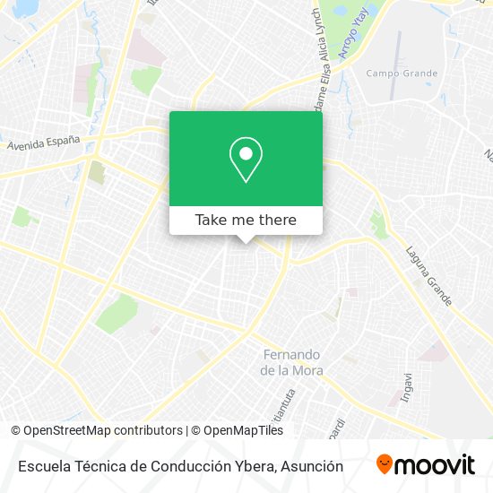 Escuela Técnica de Conducción Ybera map