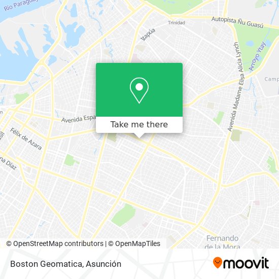 Mapa de Boston Geomatica