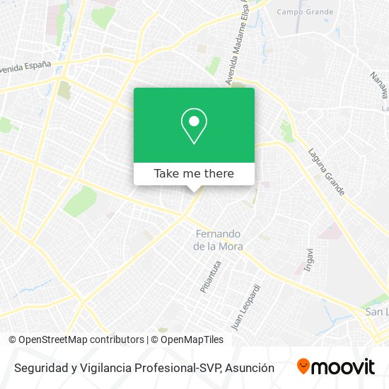 Seguridad y Vigilancia Profesional-SVP map