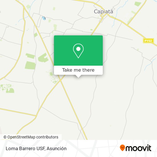 Mapa de Loma Barrero USF