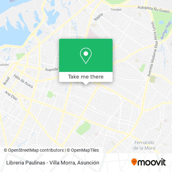 Libreria Paulinas - Villa Morra map