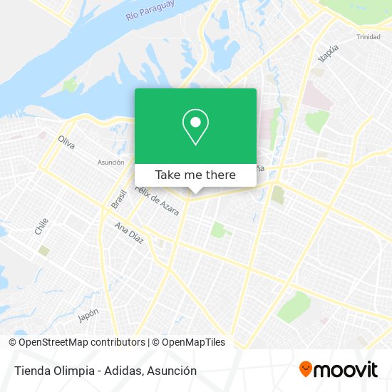 How to get Tienda Olimpia - in Asunción Bus?
