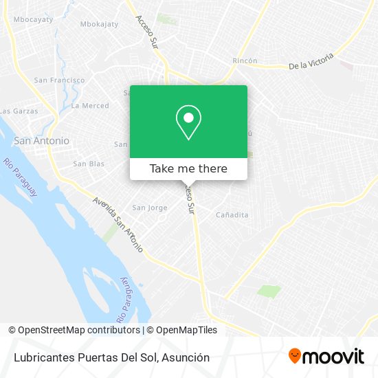 Lubricantes Puertas Del Sol map