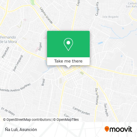 Mapa de Ña Luli