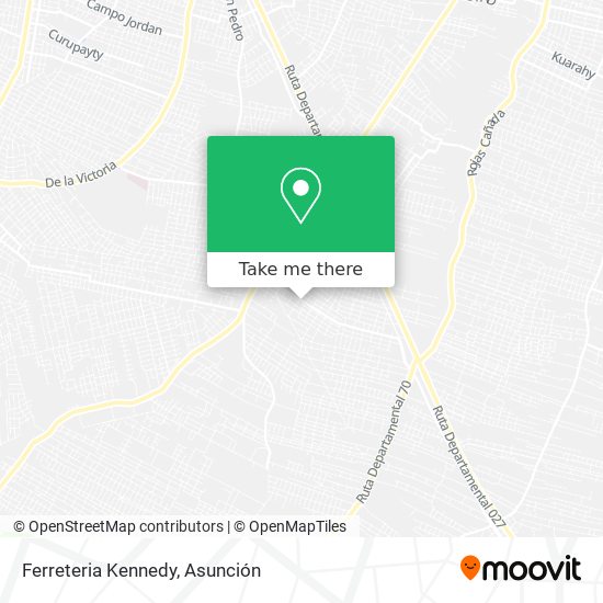 Mapa de Ferreteria Kennedy