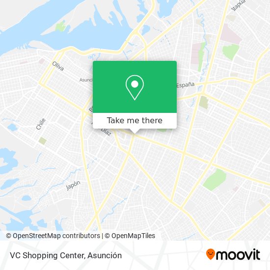 VC Shopping Center map