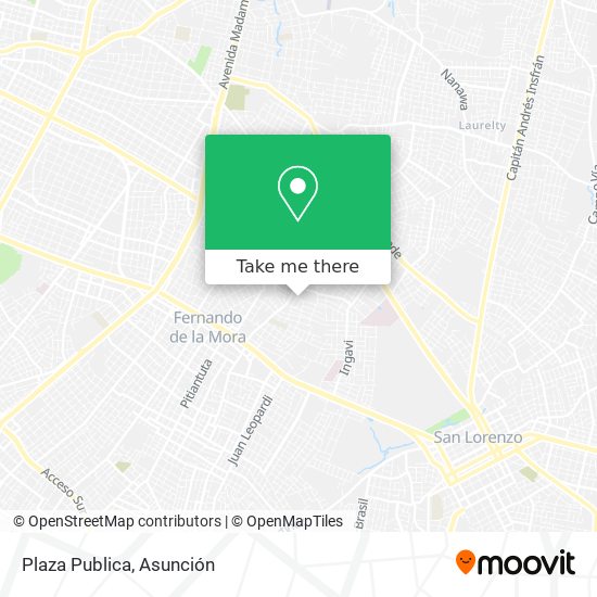 Plaza Publica map