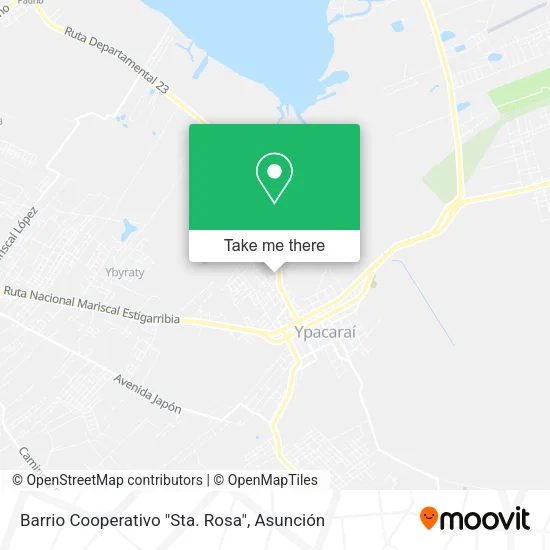 Barrio Cooperativo "Sta. Rosa" map