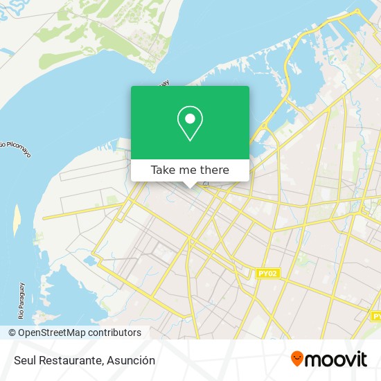 Seul Restaurante map