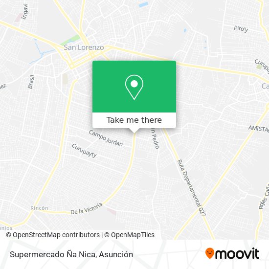 Supermercado Ña Nica map