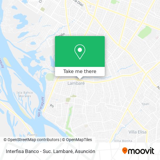 Mapa de Interfisa Banco - Suc. Lambaré