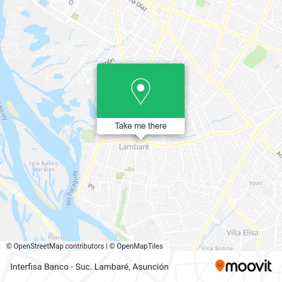 Mapa de Interfisa Banco - Suc. Lambaré