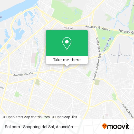 Sol.com - Shopping del Sol map