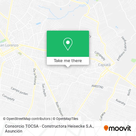 Consorcio TOCSA - Constructora Heisecke S.A. map