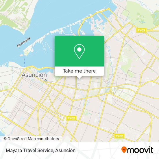 Mayara Travel Service map