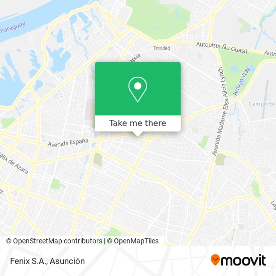 Fenix S.A. map