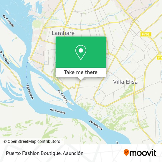 Puerto Fashion Boutique map