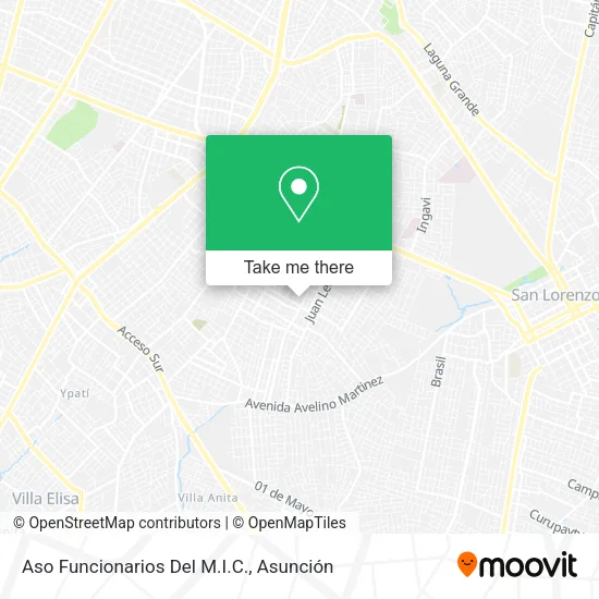 Aso Funcionarios Del M.I.C. map