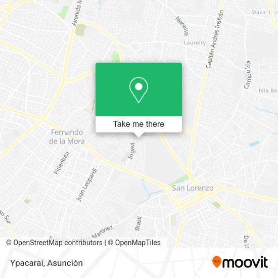 Ypacarai map