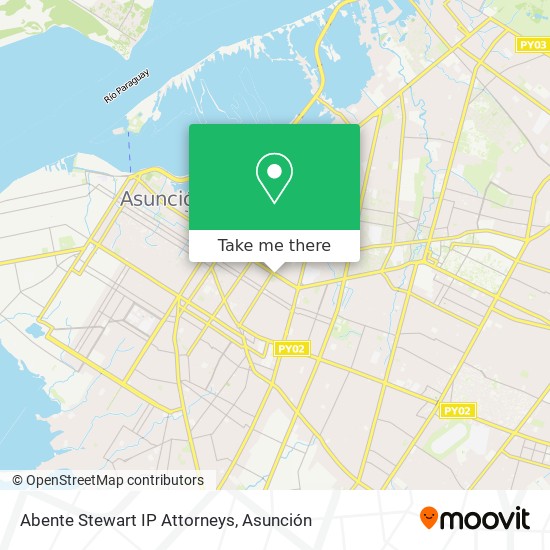 Mapa de Abente Stewart IP Attorneys