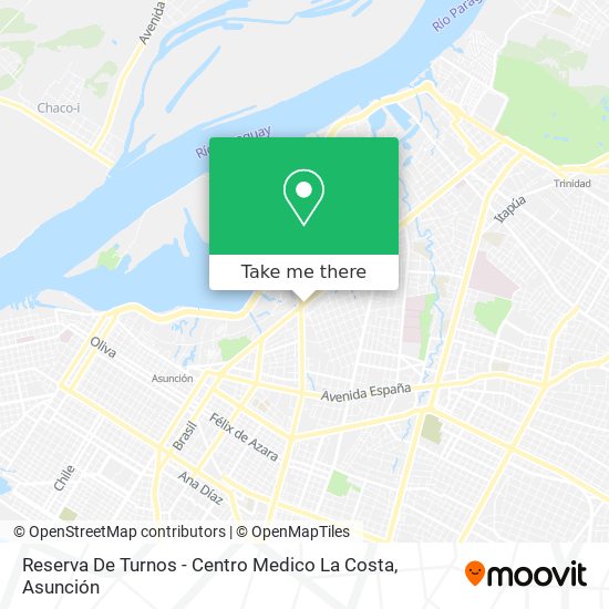 Reserva De Turnos - Centro Medico La Costa map