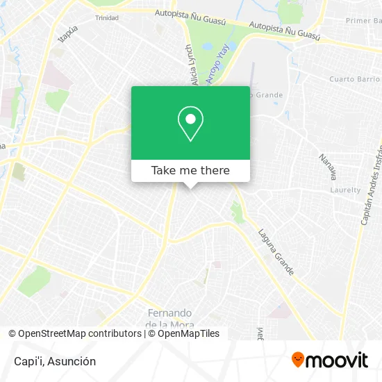Mapa de Capi'i