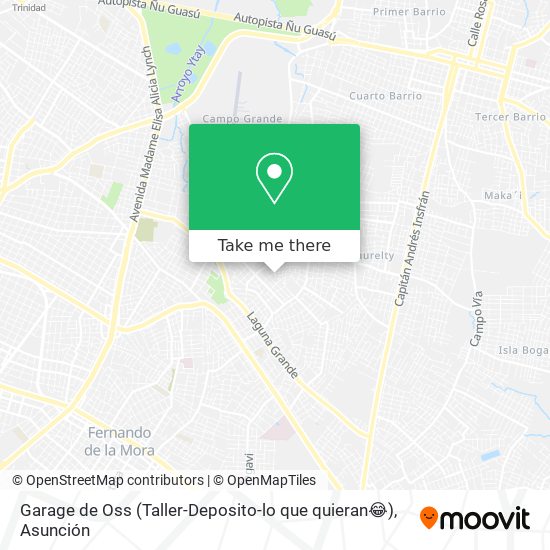 Mapa de Garage de Oss (Taller-Deposito-lo que quieran😂)