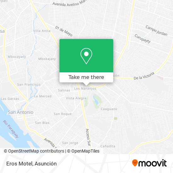 Mapa de Eros Motel
