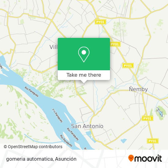 gomeria automatica map
