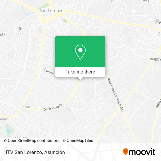 ITV San Lorenzo map