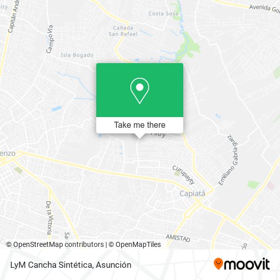 Mapa de LyM Cancha Sintética
