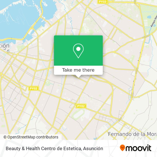 Beauty & Health Centro de Estetica map